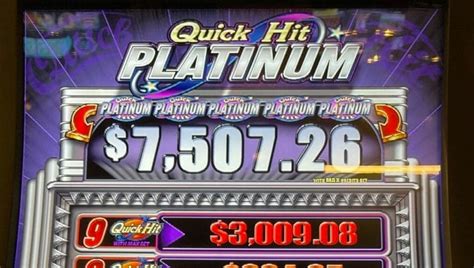 platinum progressive slot machine.